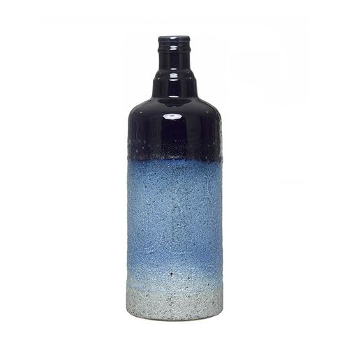 GARRAFA CERAMICA AZUL C 16,00 L 16,00 A 47,50