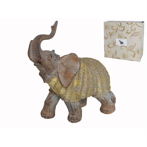 126791 ELEFANTE KALI 20,6X11X22,2CM