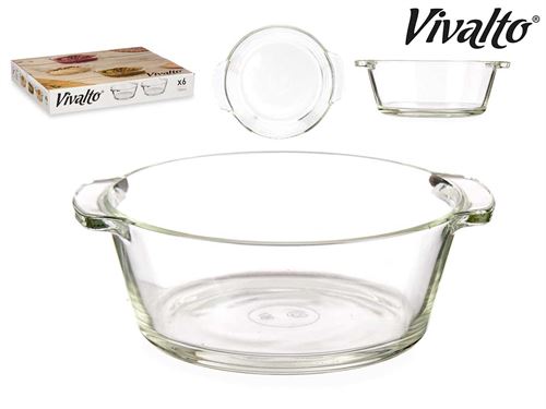 84041 TAÇA VIDRO REDONDA COM ASA 6X150ML