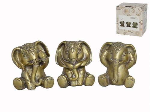 126913 ELEFANTE RESINA 9CM