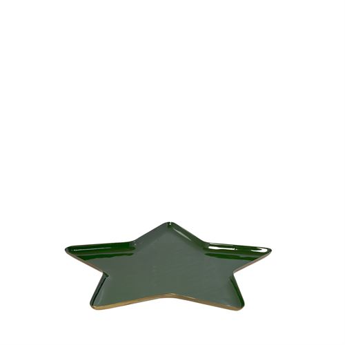 88927 PRATO METAL LACADO ESTRELA 32,5CM