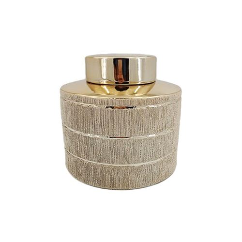 103930082 POTE DEC DOURADO 20X20X20CM