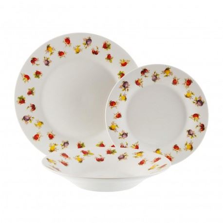 22380008 SERVIÇO 18PÇS STRAWBERRY CERAMICA