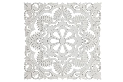 DP-205188 DECORAÇAO PAREDE MDF 60X2X60CM DECAPE BRANCO