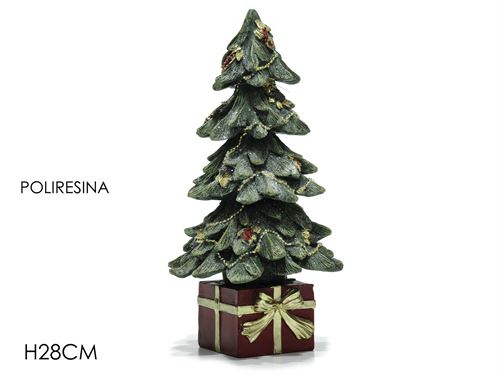 416202 ARVORE NATAL DECORATIVA 28CM
